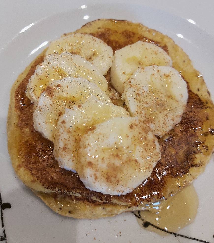 Social Panquecas de banana e aveia