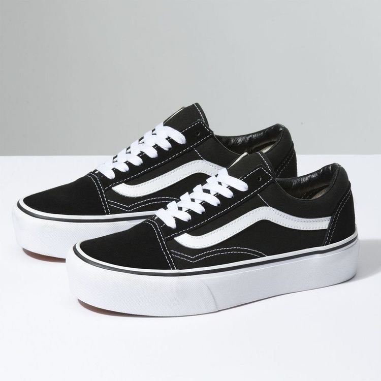 Moda Vans - OLD SKOOL - Preto / Branco