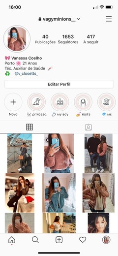 O meu Instagram 📱