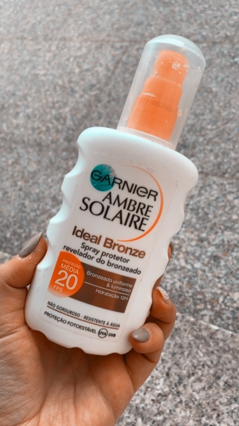 Producto Garnier Skincare Ambre Solaire Ideal Bronze Sun Spray SPF20