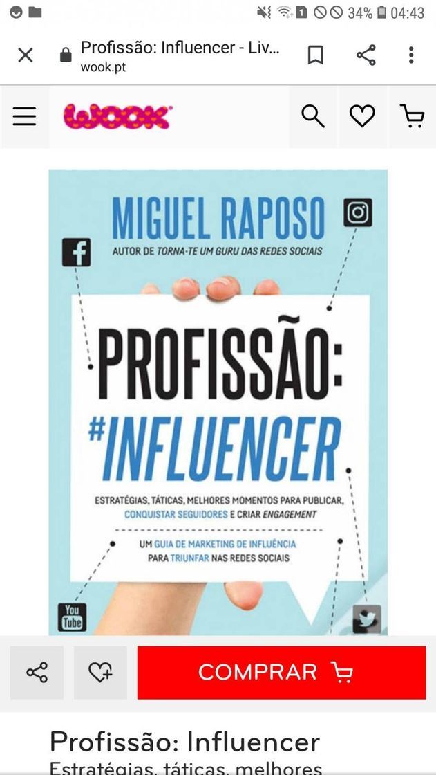 Book Profissão: #Influencer