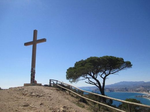 La cruz de Benidorm