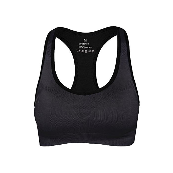 Producto DEBAIJIA Mujer Sujetador Deportivo Running con Relleno Shock Absorber Sin Aros Chaleco