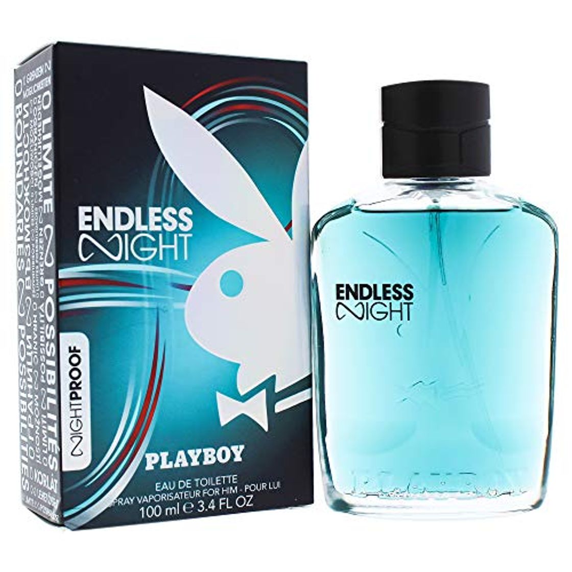 Beauty Playboy Playboy - Eau De Toilette Endless Night Para Él -100 Ml 1 Unidad 100