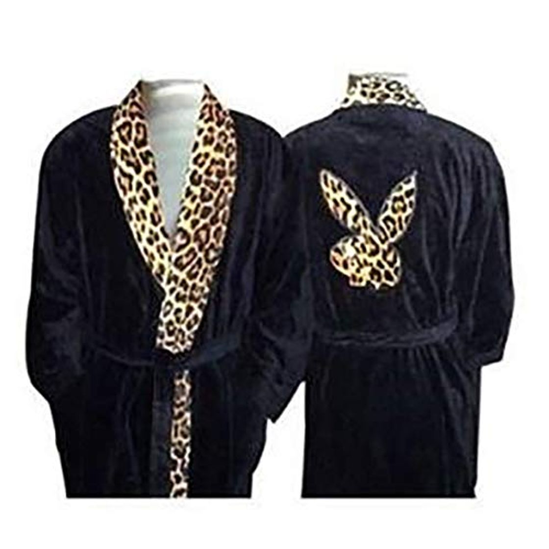 Lugar Playboy Albornoz Kimono Baño Sauna Leopardo con Bunny Talla L regalo nuevo