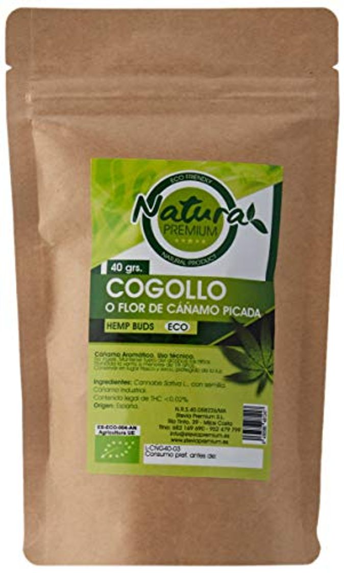 Product Natura Premium Cáñamo - Cogollo Picado 040 Grs Bio