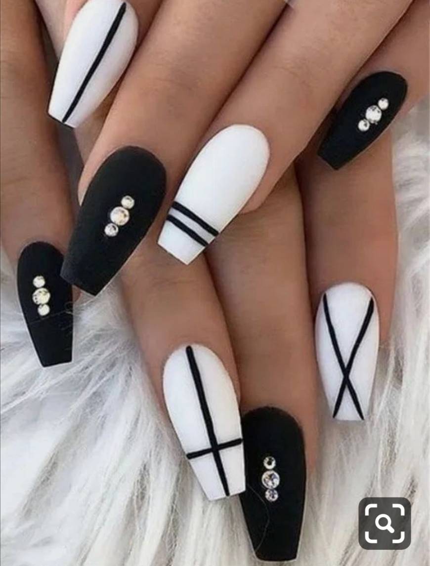 Fashion Unhas pretas