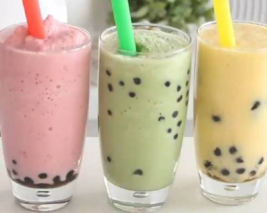 Healthy bubble tea 