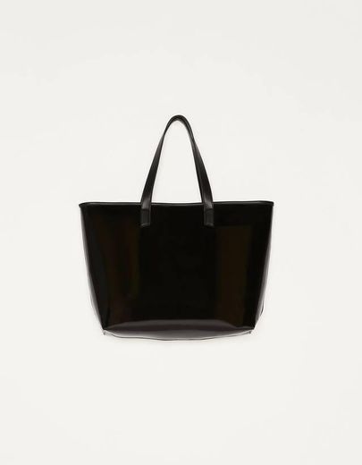 Mala tote bag semitransparente

