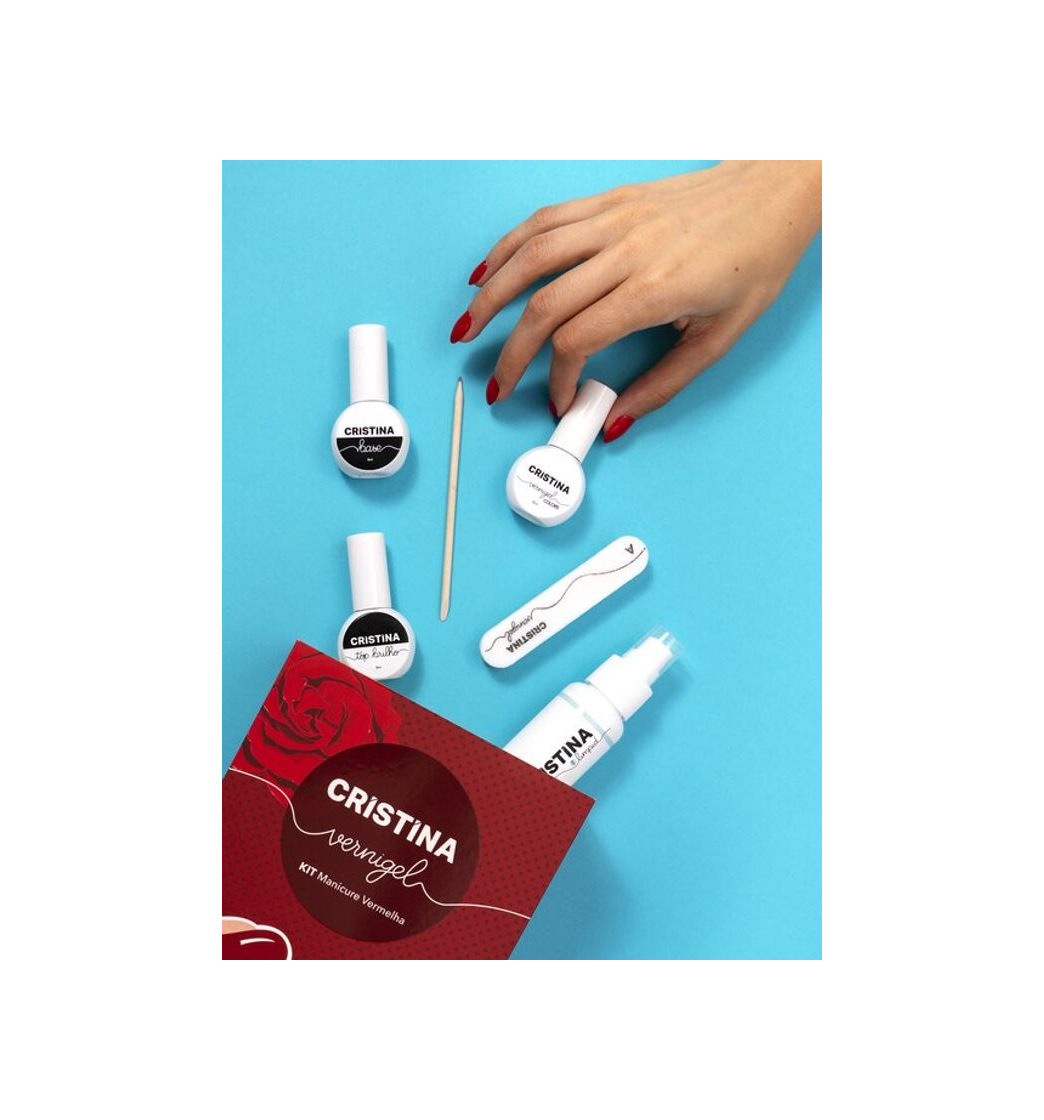 Social Kit Manicure Vermelha