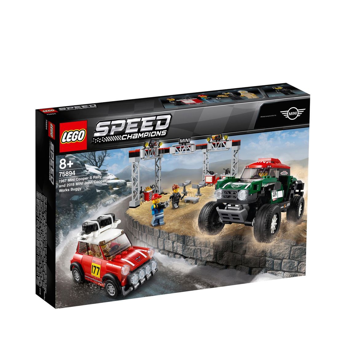 LEGO Speed Champion Mini Cooper Works Buggy 