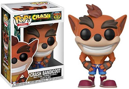 Funko - POP! Vinilo Colección Crash Bandicoot - Figura Crash Bandicoot