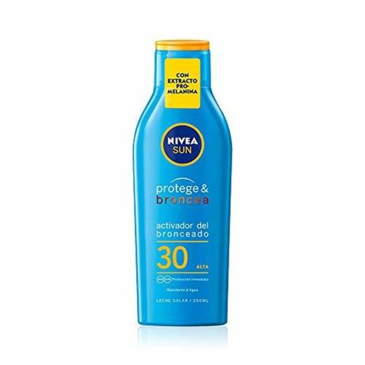 NIVEA SUN Protege & Broncea Leche Solar Activadora del Bronceado FP30