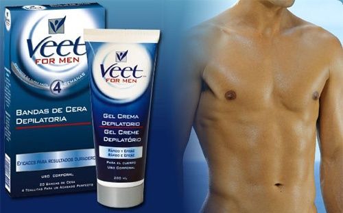 Lugar Veet for Men Crema depilatoria corporal para hombre