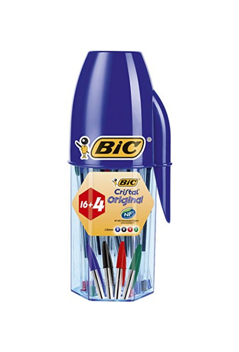 Social BIC Cristal Original bolígrafos punta media - colores Surtidos