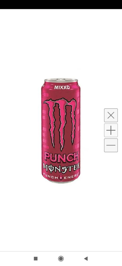 Product MIXXD PUNCH MONSTER ENERGY 