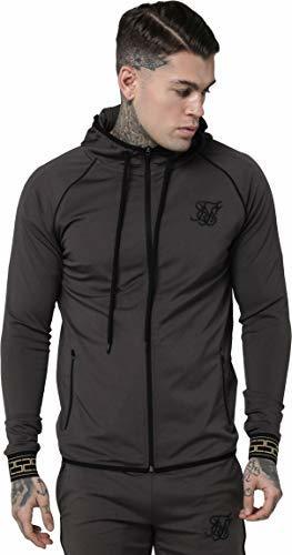 Products SIKSILK HOODIE CREMALLERA MARENGO