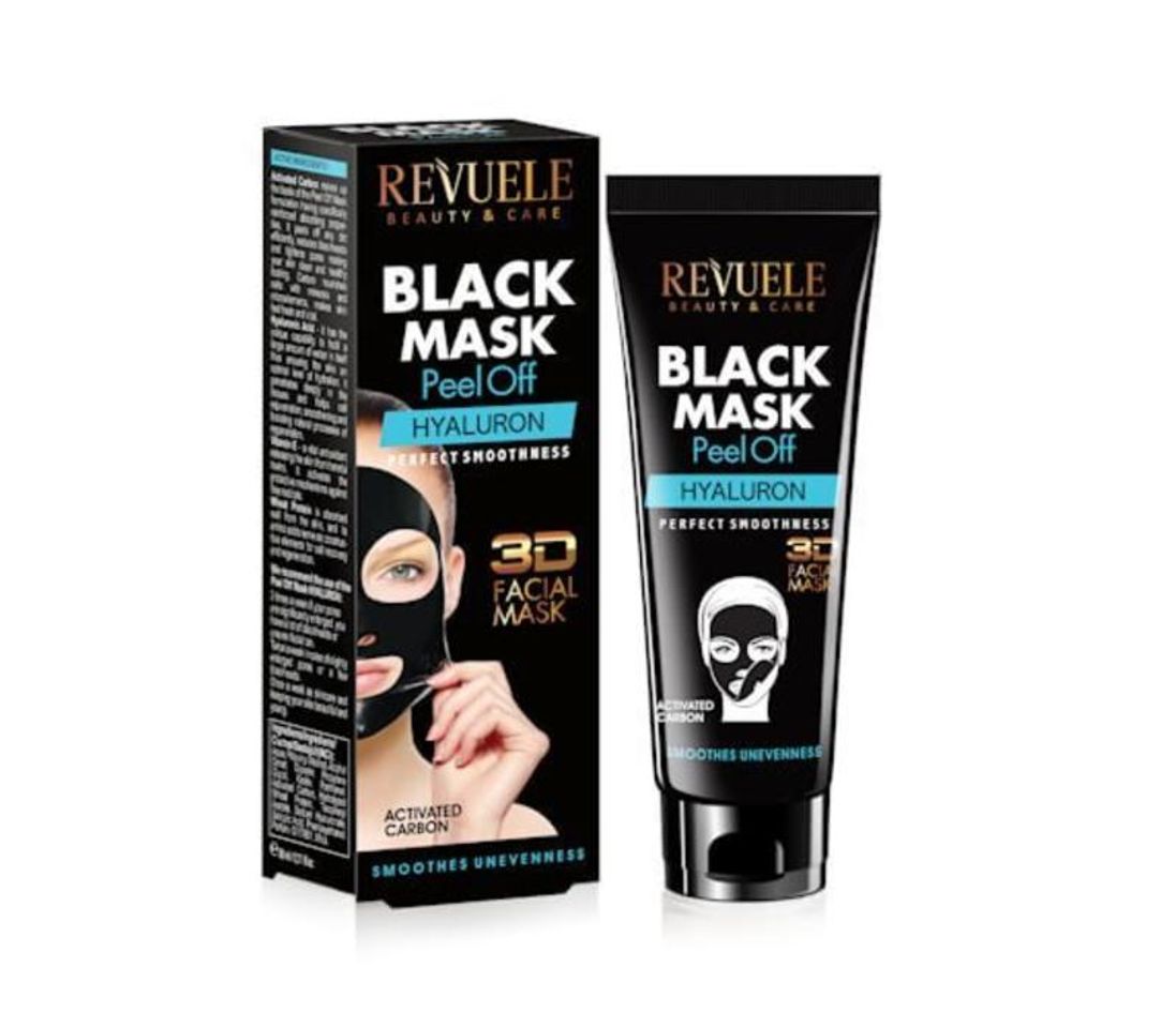 Moda Black Mask Peel Off Hyaluron Revuele 