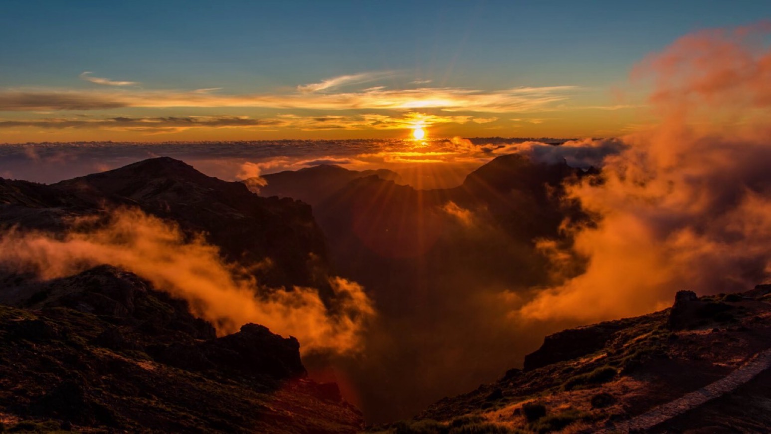 Fashion Sunset no Pico do Arieiro 🌄