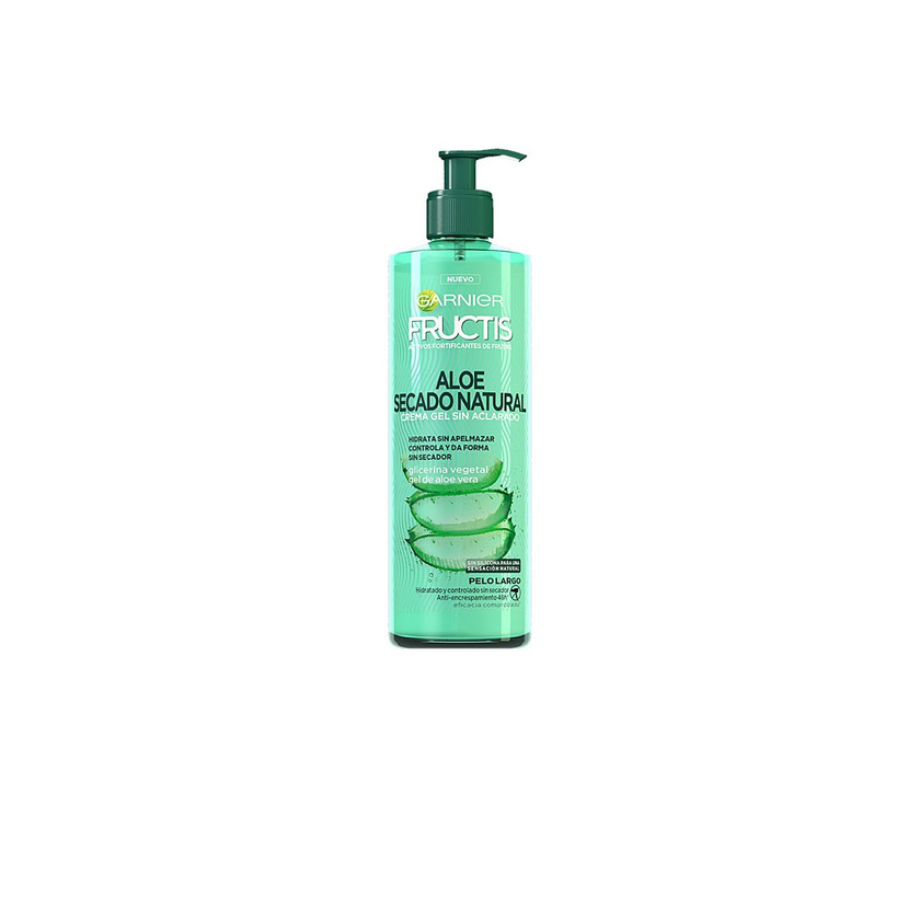 Beauty Garnier Fructis Aloe Secado Natural Crema Gel sin Aclarado - 3 Recipientes