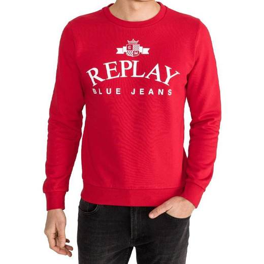 Sweatshirt vermelha Replay