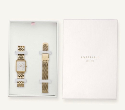 Gold Watch gift set rosefield 