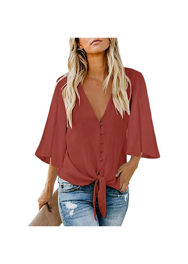 Producto Blusa casual com decote em V