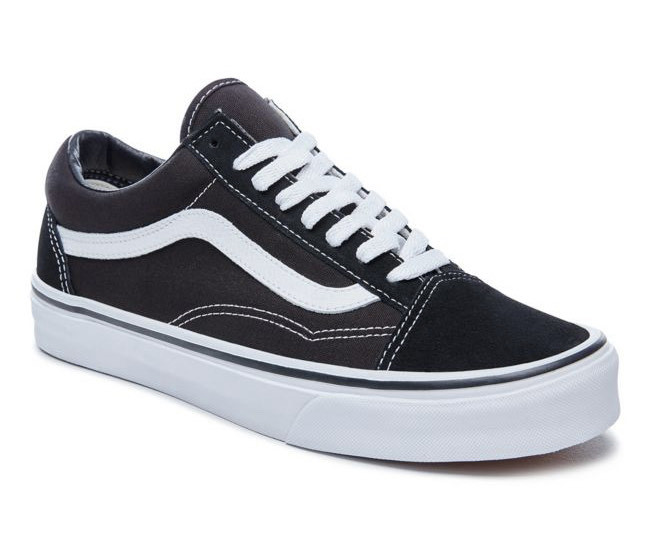 Moda Vans Old School Pretos