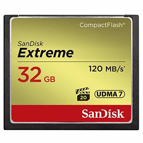 Electronics SanDisk SDCFXSB-032G-G46 - Tarjeta de Memoria Compact Flash de 32 GB