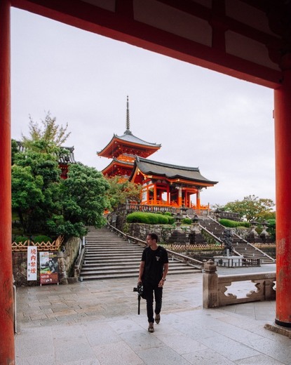 Sensoji Temple old five-story pagoda mark