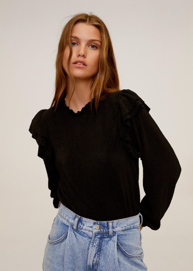 Blusa preta filhos