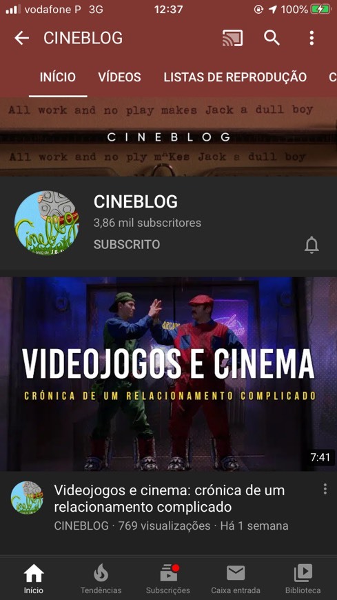 Social CineBlog