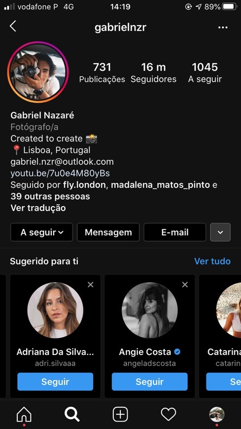 Social Gabriel Nazaré