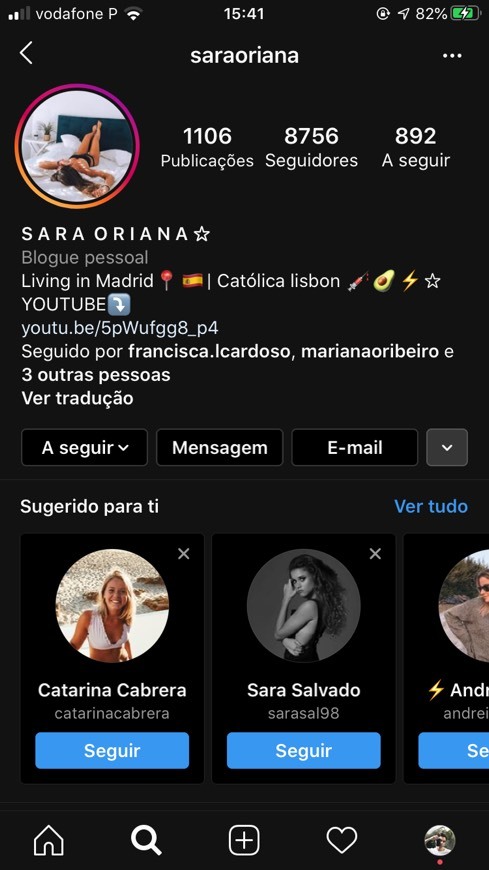 Social Sara Oriana