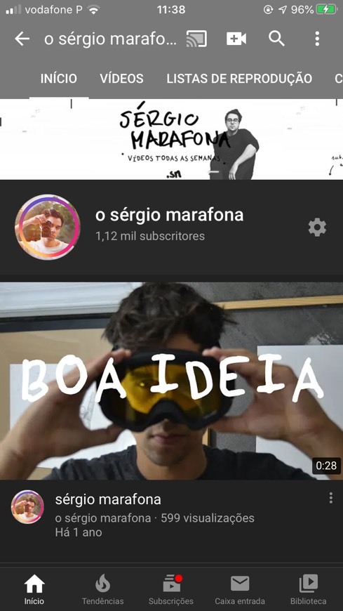 Moda o sérgio marafona