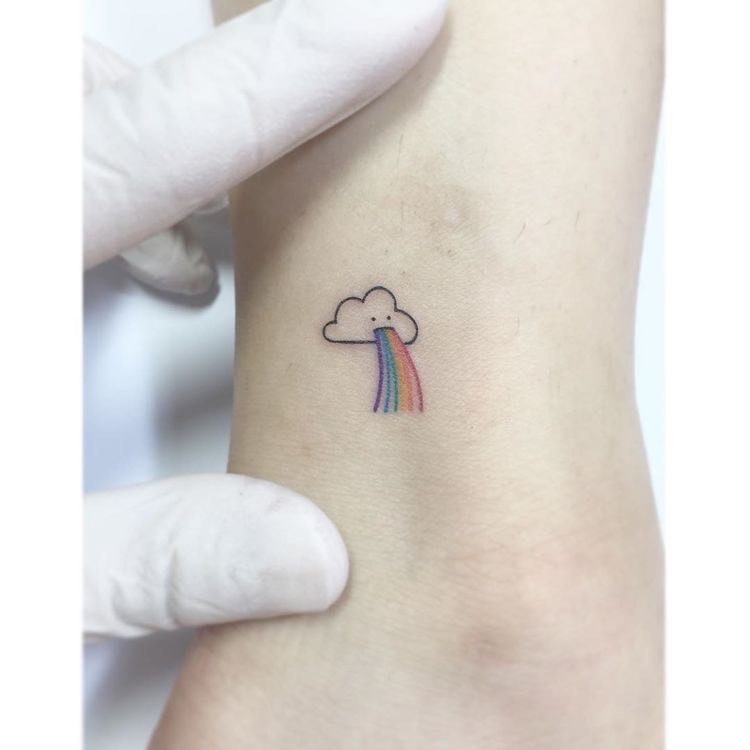 Fashion Cloud Tattoo