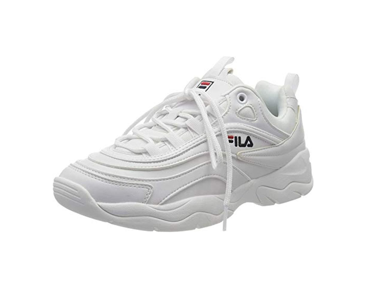 Product Fila Ray Low Wmn, Zapatillas para Mujer, Blanco