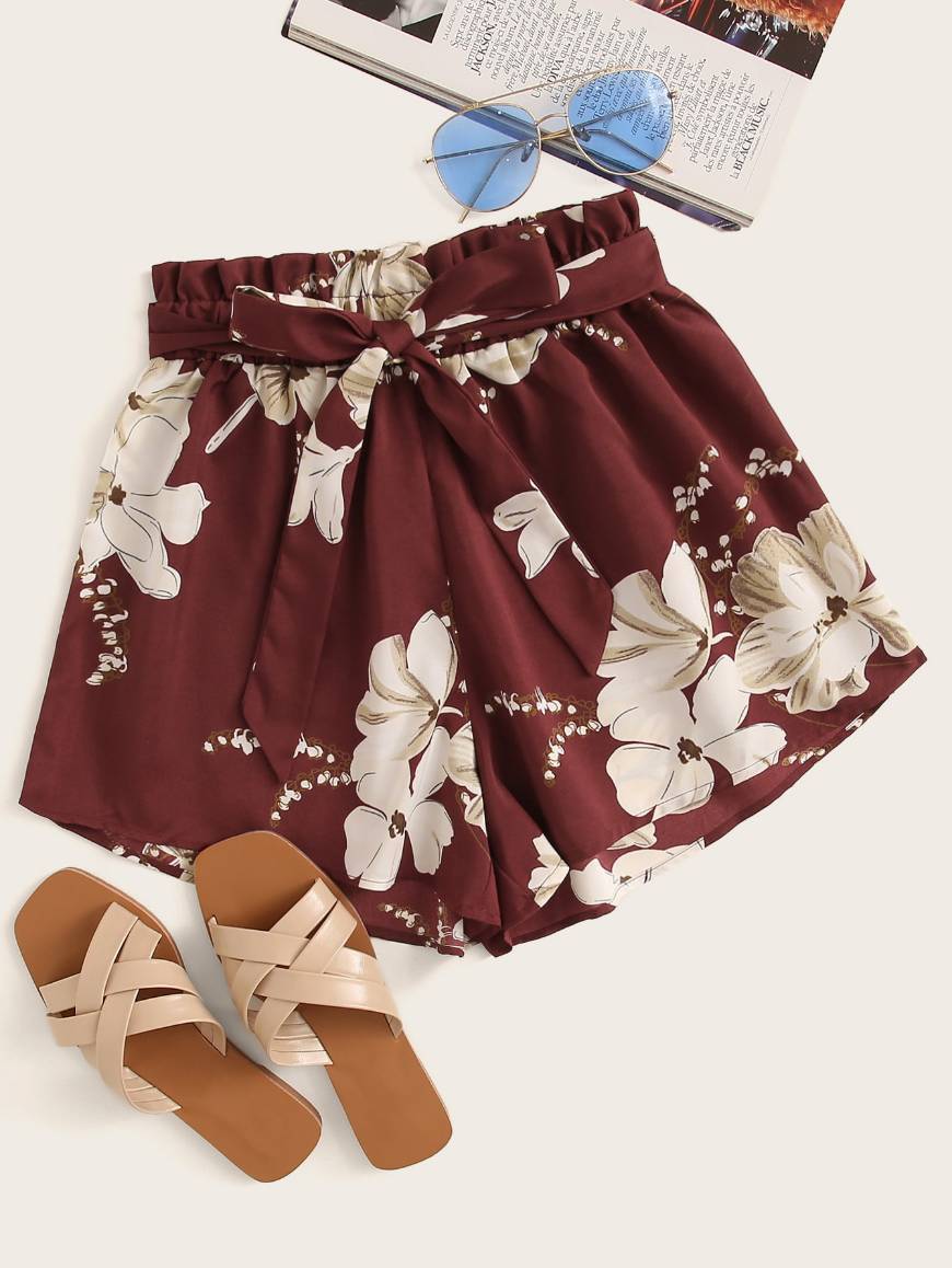 Moda Floral shorts