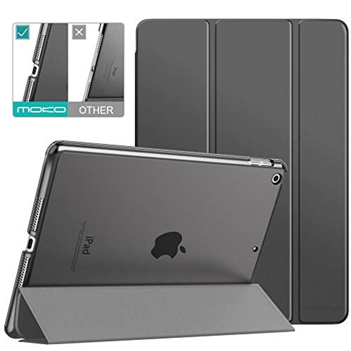 Electrónica MoKo Funda para New iPad 7th Generación 10.2" 2019