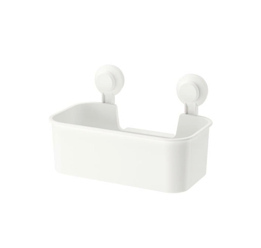 Belleza Tisken IKEA 403.812.53 - Estantería de baño con ventosas