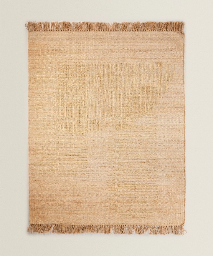 TAPETE DE JUTA JASPEADO 