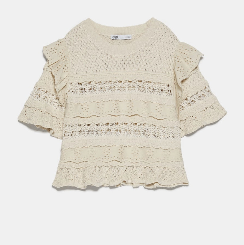 Social Sweater de malha combinado