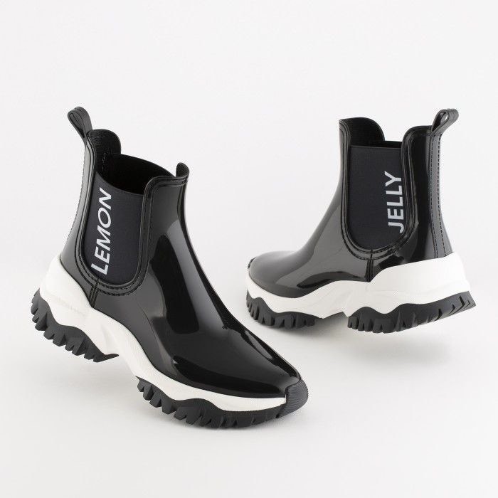 Social BOTAS CANO CURTO PRETAS VEGAN