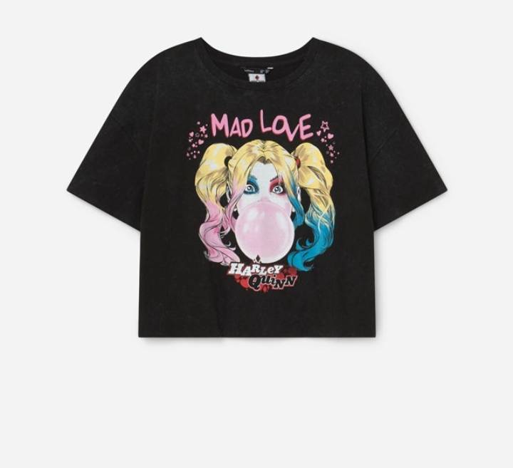 Social T-shirt Harley quinn