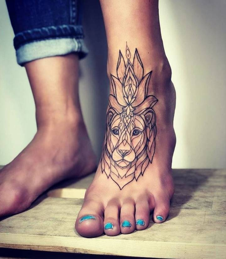 Moda Tattoo mandala