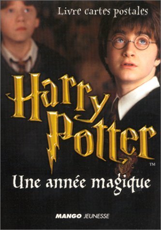 Libro Harry Potter : Une année magique. : Livre cartes postales