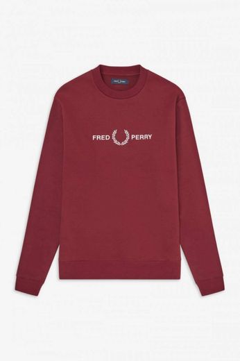 Sweat gráfica Fred perry