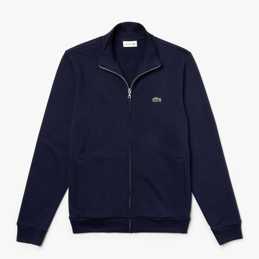 Productos Sweatshirt com fecho de correr e gola subida lacoste