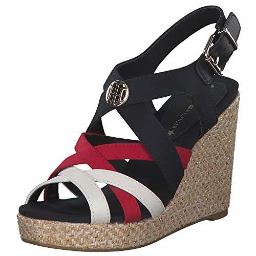 Producto TOMMY HILFIGER FW0FW04104 Iconic Elena Zapatos DE CUÑA Mujer 36