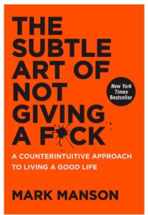 Books The subtle art of not giving a f4ck 